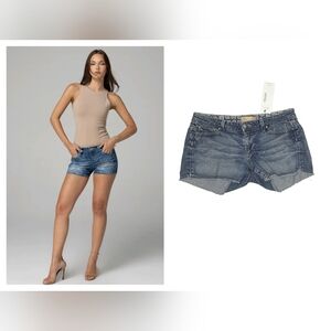PAIGE Classic Blue Jean Shorts